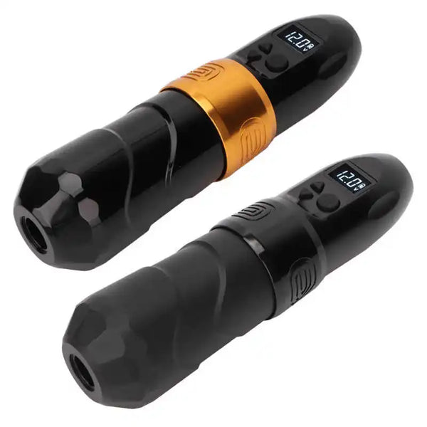 2 in 1 2400mAh ワイヤレス タトゥー マシン ペン 充電式 USB マイクロ